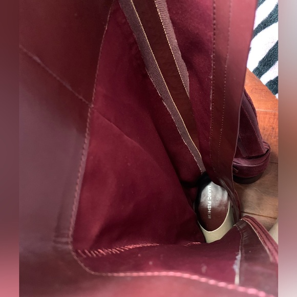 Marc Fisher Mid Calf Suede/leather Boot - Picture 9 of 13